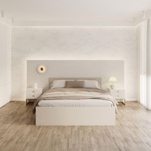 Lit Coffre Panama 120x200 - Sommier Inclus Cachemire