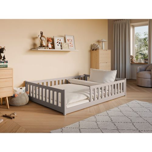 Lit Enfant Moti 120x200 Cachemire Livré Avec Sommiers