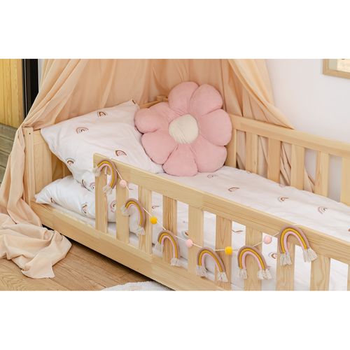 Lit Enfant Stela 80x160 Pin Livré Avec Sommiers