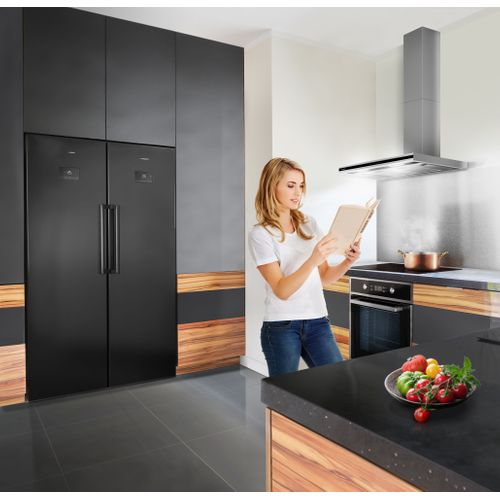 Réfrigérateur Une Porte 359l Dark Inox - Scod360nf-dxe