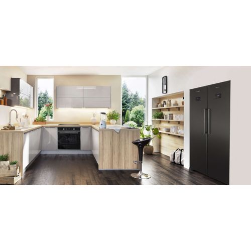 Congélateur Armoire 274l Dark Inox - Scca274nf-dxe