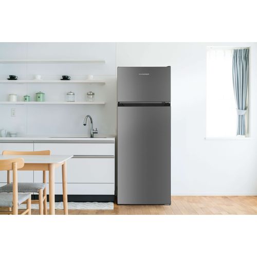 Réfrigérateur Double Porte 206l Inox - Scdd206h-xe
