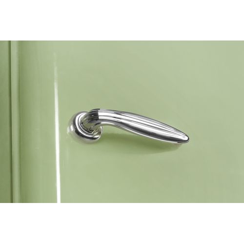 Réfrigérateur Une Porte 337l Vintage Vert Amande - Sccl329v-vae