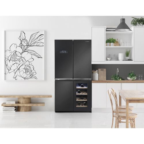 Réfrigérateur Multiportes 606l Dark Inox - Scmdwc605nf-dxe