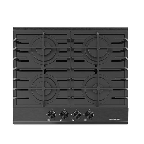 Table Gaz Verre Noir - Sctgog6040n