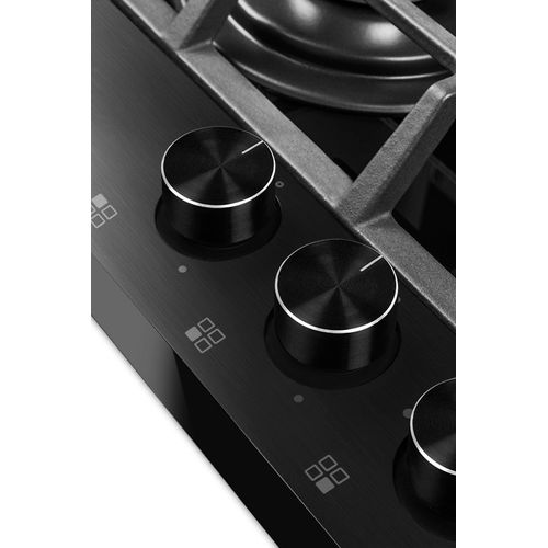 Table Gaz Verre Noir - Sctgog6040n