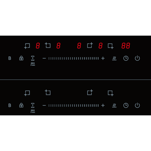 Table Induction 4 Feux Noir - Scti604bsf