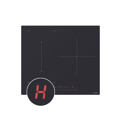 Table Induction 4 Feux Noir - Scti604bs