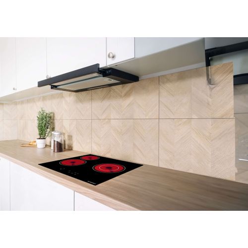 Table Vitrocéramique 3 Feux Noir - Sctv603s