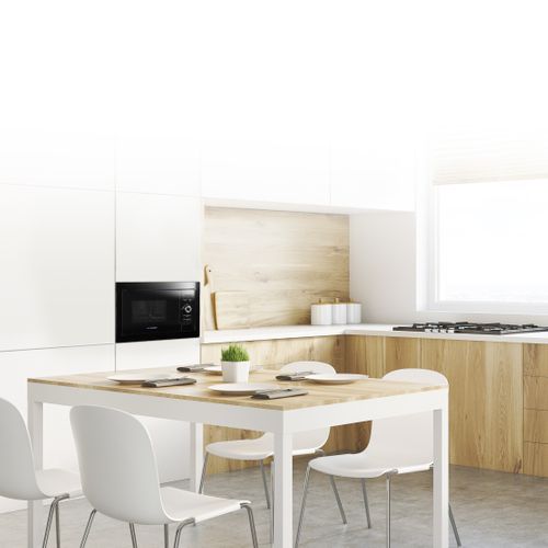 Four Micro-ondes 38 Cm Encastrable 20l Noir - Scmw2038sb