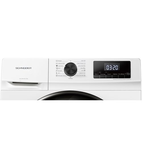 Lave Linge Frontal 8kg 1400 trs/mn - Blanc - Scllf814-wa