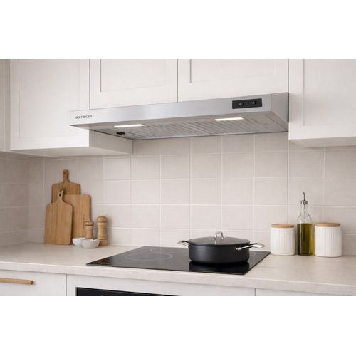 Hotte visière 60 Cm Silver - Schc6018-sb