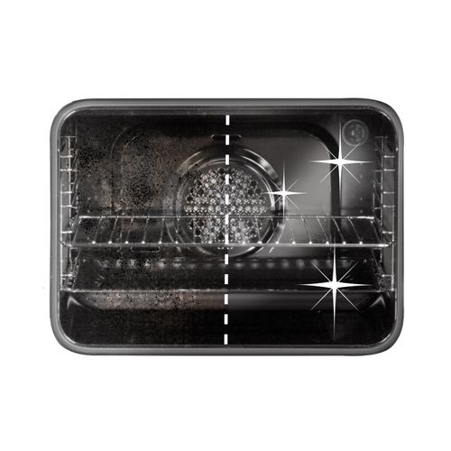 Cuisinière Double Four 4 Feux Vitrocéramique Black Mat - Sccv64do-bm