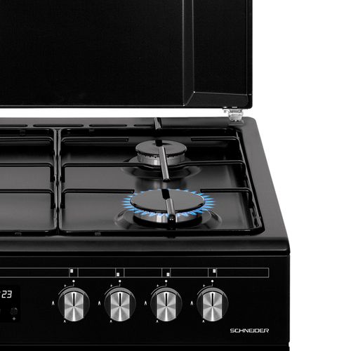 Cuisinière Gaz Black Mat - Sccg64c-bm