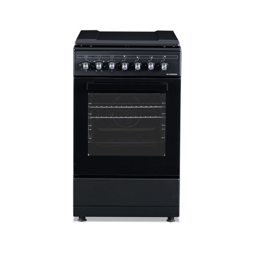 Cuisinière Gaz 4 foyers gaz Black Mat - Sccg54c-bm