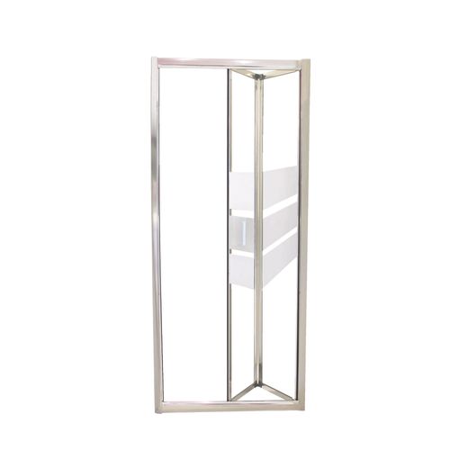 Porte De Douche Missi - Pliante - Finition Chromé - 80x185cm