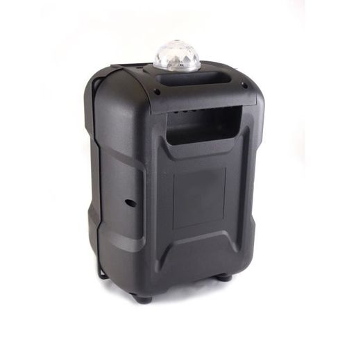 Enceinte Lumineuse Bluetooth Pour Karaoké - Inovalley - Dance Cube 44 - 150w - Effet Kaléidoscope