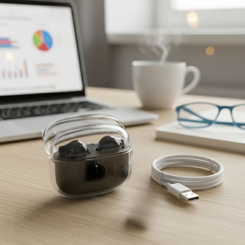 Mini Écouteurs Intra-auriculaires Stéréo Sans Fil Bluetooth Avec Contrôle Tactile Et Micro Intégré I