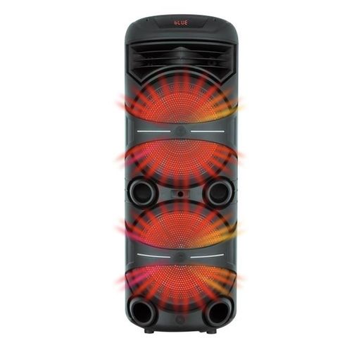 Enceinte Karaoké - Lumineuse - 1000 Watts - Bluetooth V5.0 - 2 à 3 Heures - Micro Sans Fil Inclus