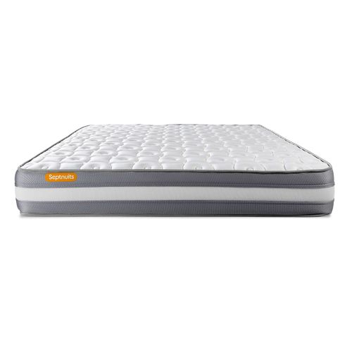 Ensemble Matelas Mémoire De Forme 180x200 Memo Plus Ep:24cm - Sommier Gris