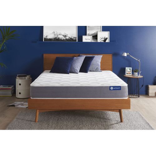 Matelas Ressorts Ensachés Et Mémoire De Forme 140x190 Actiflex Dream - Ep: 22cm - Confort Mi-ferme