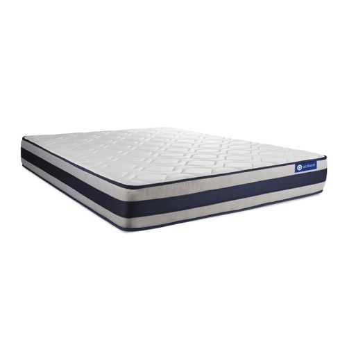 Matelas Ressorts Ensachés Et Mémoire De Forme 160x200 Actiflex Ergo - Ep: 24cm - Confort Ferme