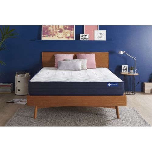 Matelas Ressorts Ensachés Et Mémoire De Forme 200x200 Actiflex Life - Ep: 22cm - Confort Très Ferme