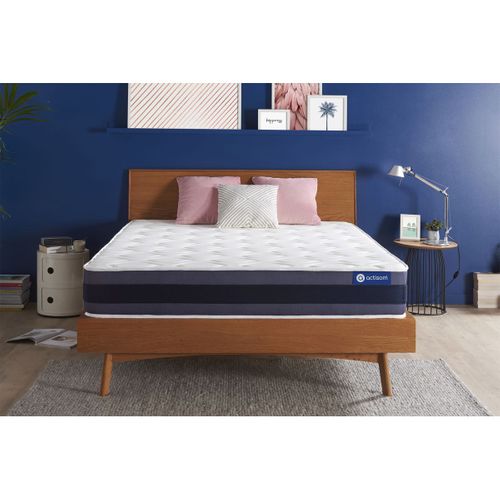 Matelas Ressorts Ensachés Et Mémoire De Forme 160x200 Actiflex Morpho - Ep: 24cm - Confort Equilibré
