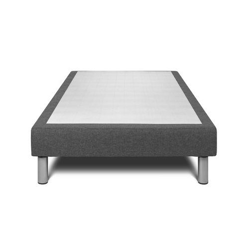 Ensemble Matelas Mousse Polyuréthane à Mémoire De Forme 2x80x200 Vitalmemo One Ep:24cm - Sommier Gri