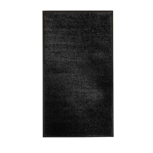 Tapis Antipoussières 90x120 Noir En Textile