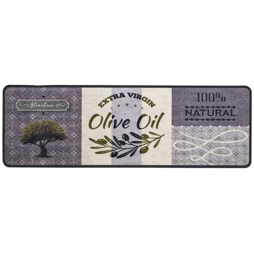 Tapis De Cuisine 40x60 Vert Olive En Textile