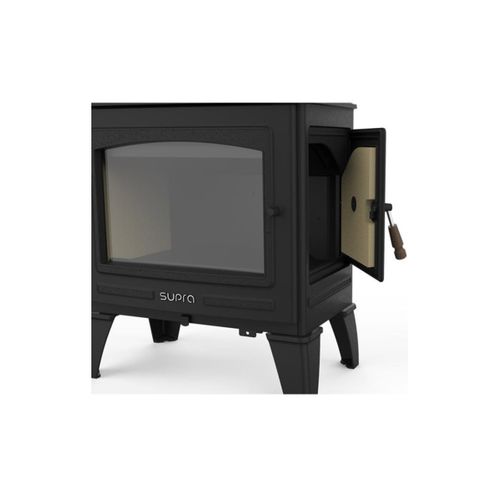 Pôele à Bois Fonte 8.7kw Noir - Fr9016300b