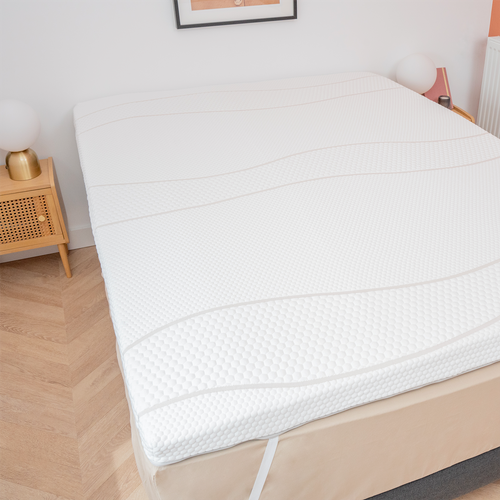 Surmatelas Mémoire De Forme 120x190 Cm - Rolls - Qualité Hôtellerie - Morphologique
