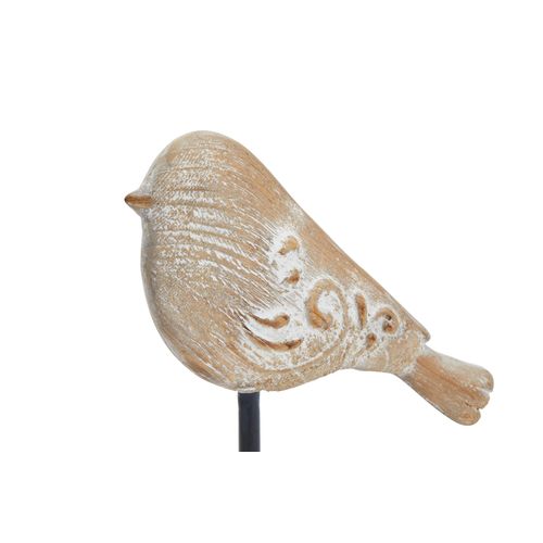 Statue sur pied H22 OISEAU Ivoire