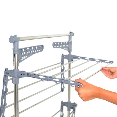 Séchoir à Linge Avec Accessoires Extra 27m 4 Niveaux