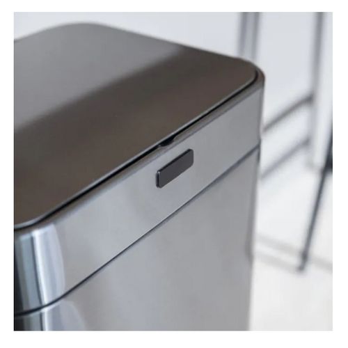 Couvercle De Poubelle Automatique Upper Argent