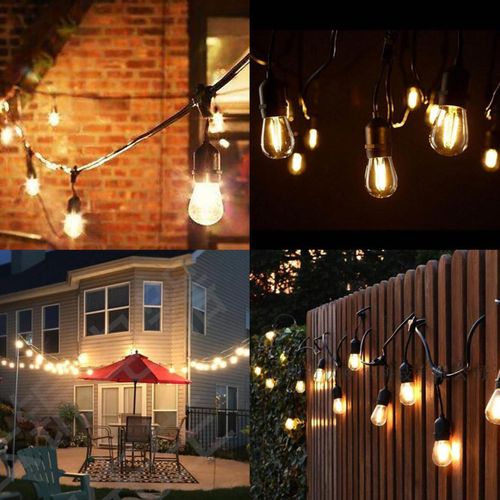 Lot De 10 Ampoules Filaments LED Xena Transparent Verre E27 2w