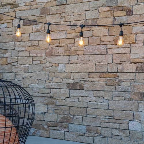 Guirlande Lumineuse Mafy Noir Caoutchouc 6m 10xe27