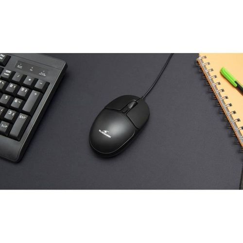 Souris Filaire - Bluestork - Office 10 - PC /mac - Noir