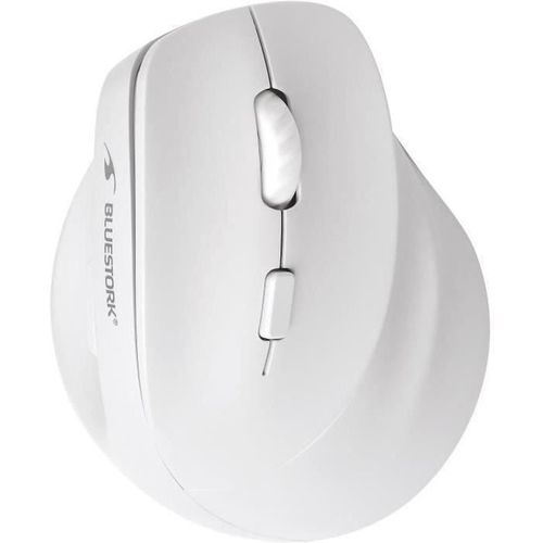 Souris Ergonomique Sans Fil - Bluestork - Ergo - Lumineuse - PC/mac - Noir