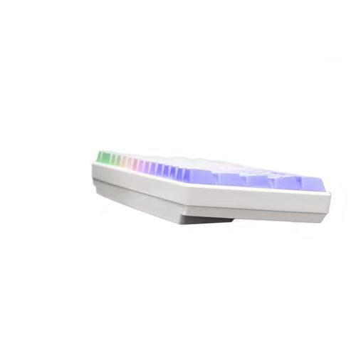 Clavier Gamer - Membrane - Keyz Hydrogen Wl - Rétroélairage Arc-en-ciel - Sans Fil - Blanc