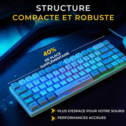Clavier Gaming The G-lab Combo-hydro-gw/fr