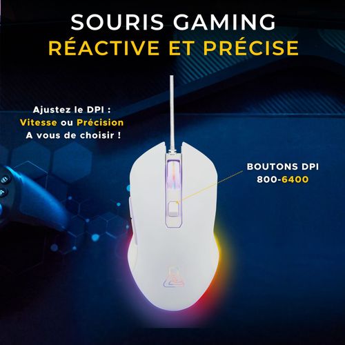 Clavier Gaming The G-lab Combo-hydro-gw/fr