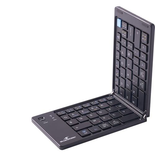 Clavier Sans Fil Pliable - Ordinateur, Tablette, Smartphone, TV - Touches Ciseaux - Kb-mini-fold/fr