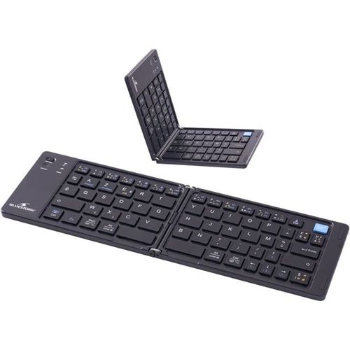 Clavier Sans Fil Pliable - Ordinateur, Tablette, Smartphone, TV - Touches Ciseaux - Kb-mini-fold/fr