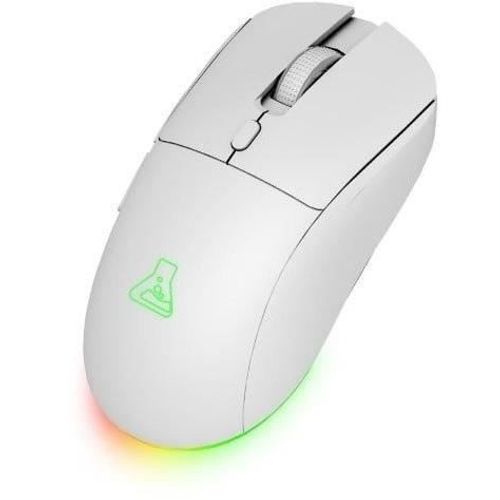 Pack Gamer Sans Fil - Combo Tungsten Ex W - Clavier + Souris - 32 Macros Configurables - Blanc