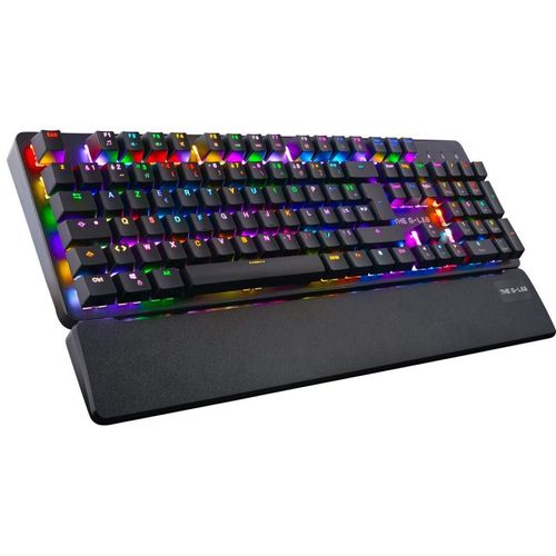 Clavier Gamer - Keyz Rubidium - Mécanique (switch Rouge) - Repose Poignet - Rgb - Filaire - Noir