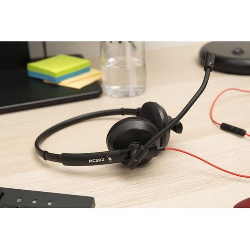 Casque-micro - Mc302 - Windows, Mac, Smartphone, Tablette, Consoles ( PS4, Switch, Xbox) - Teletrav