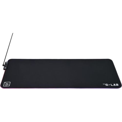 Tapis De Souris - XXL - Pad Rubidium - Rgb USB - 800x300x3 Mm - Noir