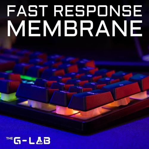 Clavier Gamer Mécanique AQIRYS MIRA / 100% Anti-ghosting / RGB / Blanc